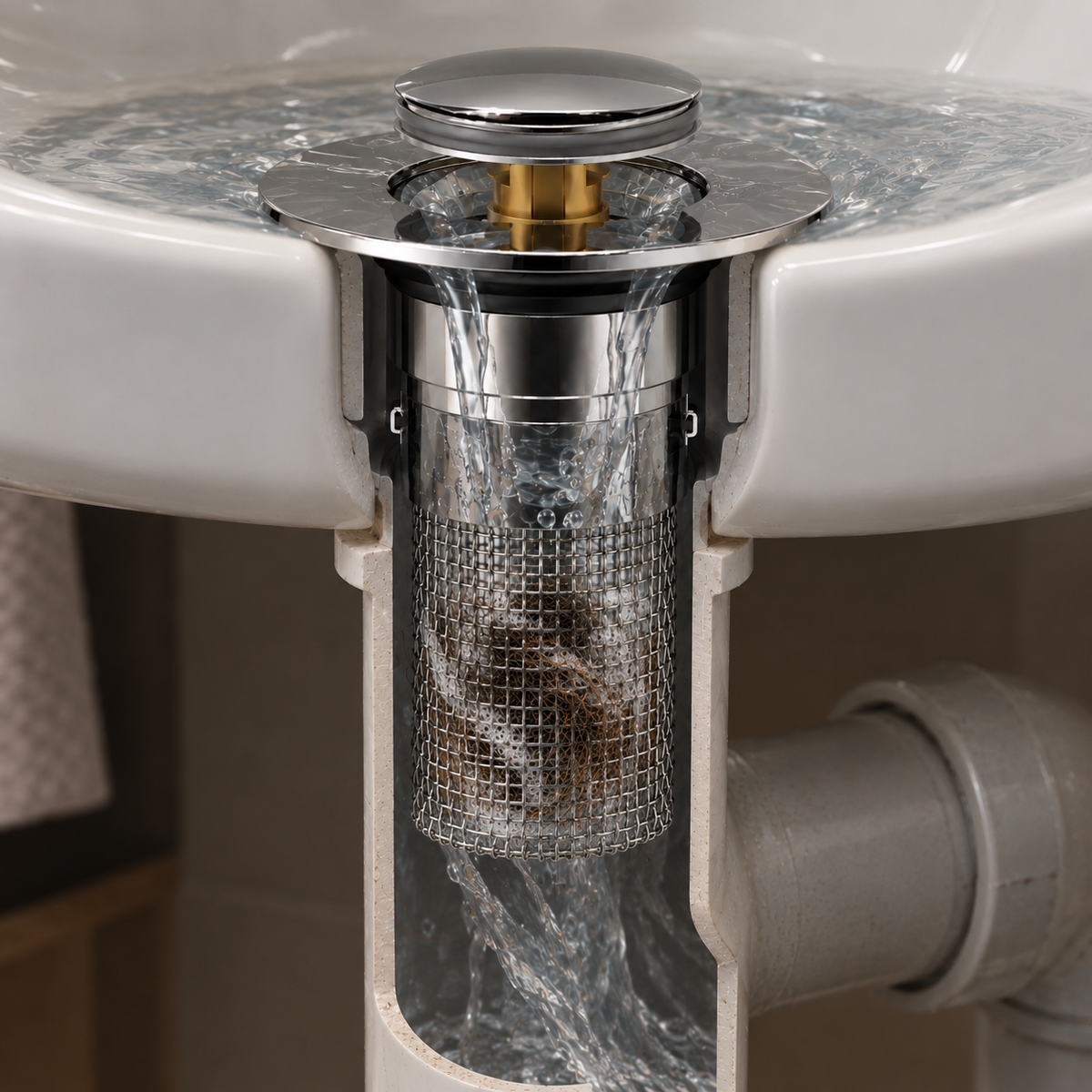 PureDrain SmartFilter™ – Inga fler avloppsstopp att hantera